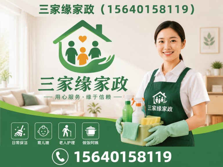 苏家屯区三家缘家政展示图